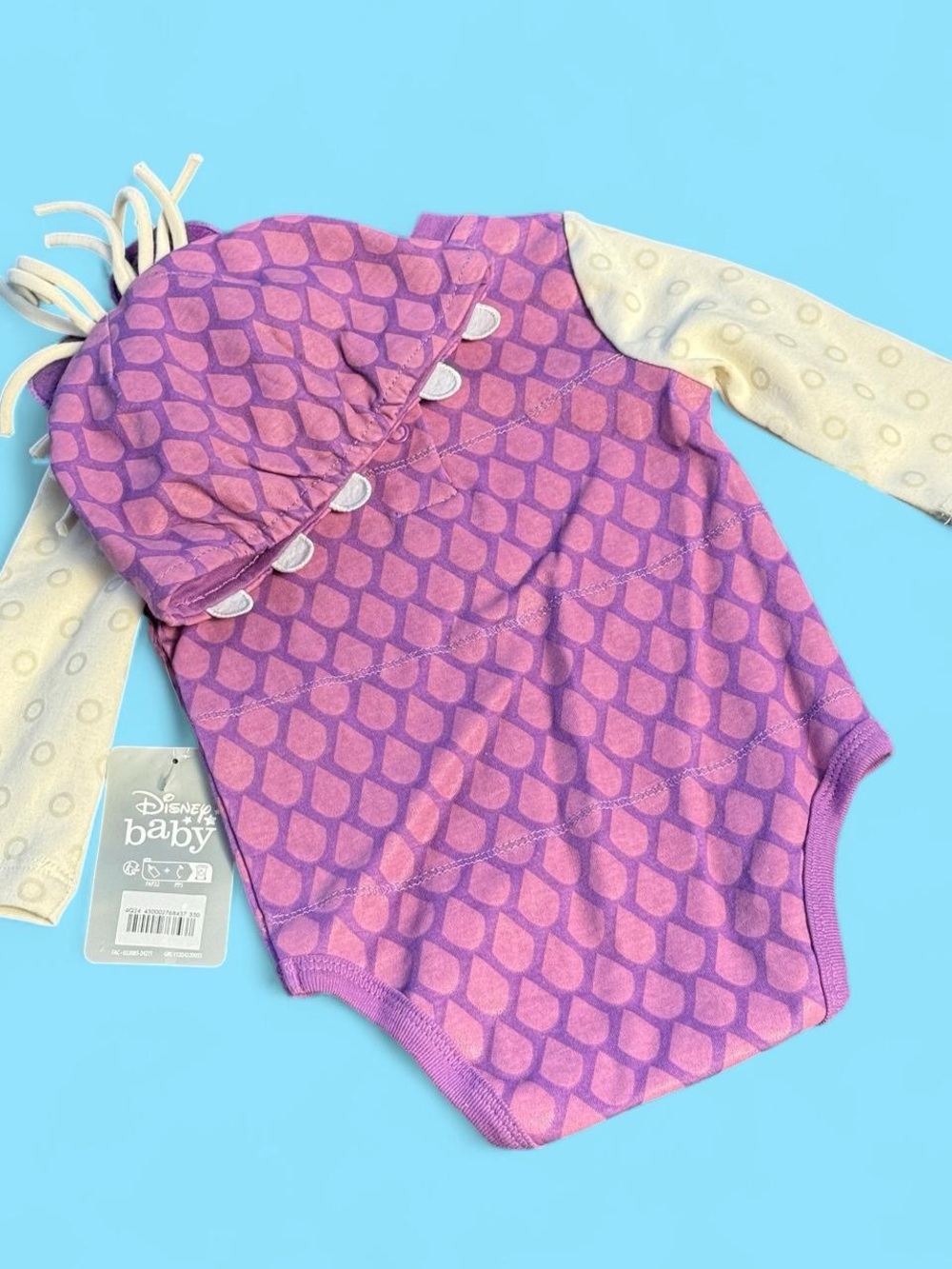 Disney Baby NWT Monster’s Inc Boo Bodysuit Costume size 6-9mo - Picture 2 of 3